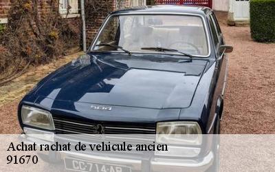 Achat rachat de vehicule ancien  91670