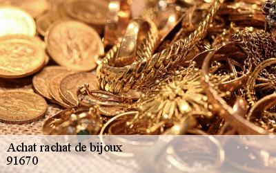 Achat rachat de bijoux  91670